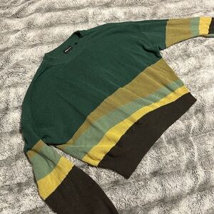 PrAna desert road sweater soft pine, size large